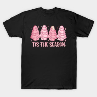 Christmas cake Tis the season T-Shirt